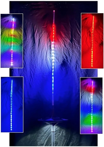 Flagpole Buddy Wireless LED Solar Powered Saber Flag Pole Light